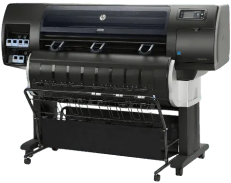 Замена ремня каретки HP Designjet T7200 Production