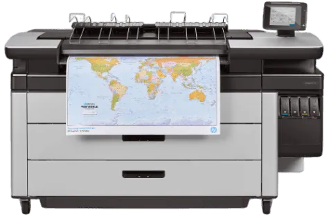 Замена ремня каретки HP PageWide XL 4500