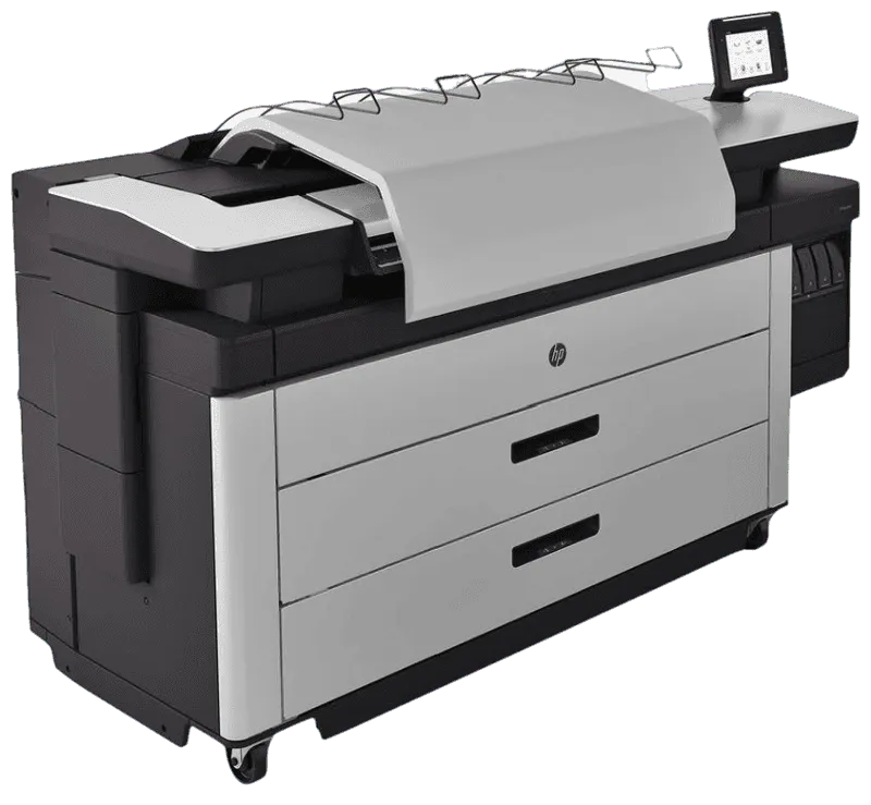 Замена ремня каретки HP PageWide XL 4100