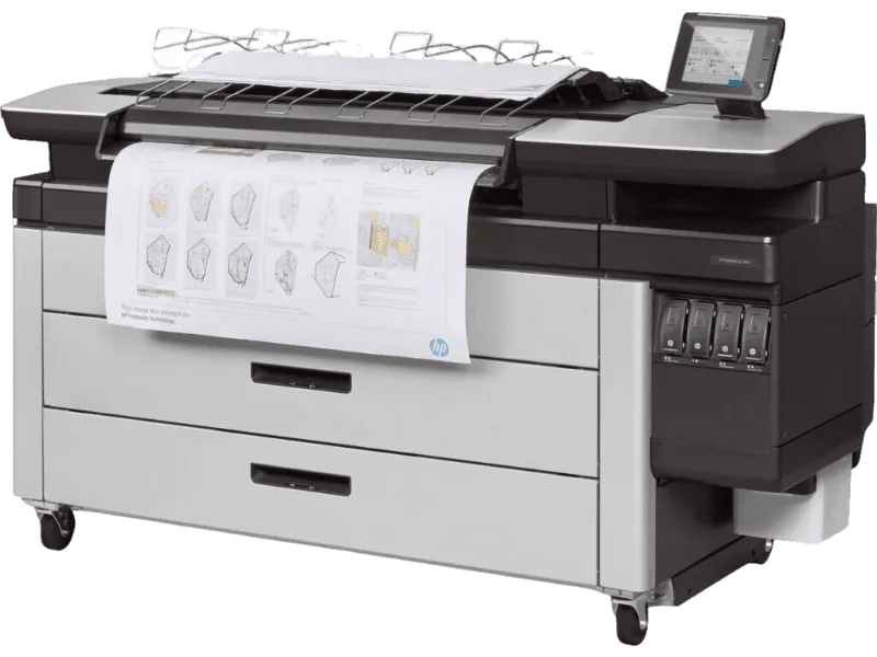 Замена ремня каретки HP PageWide XL 4600
