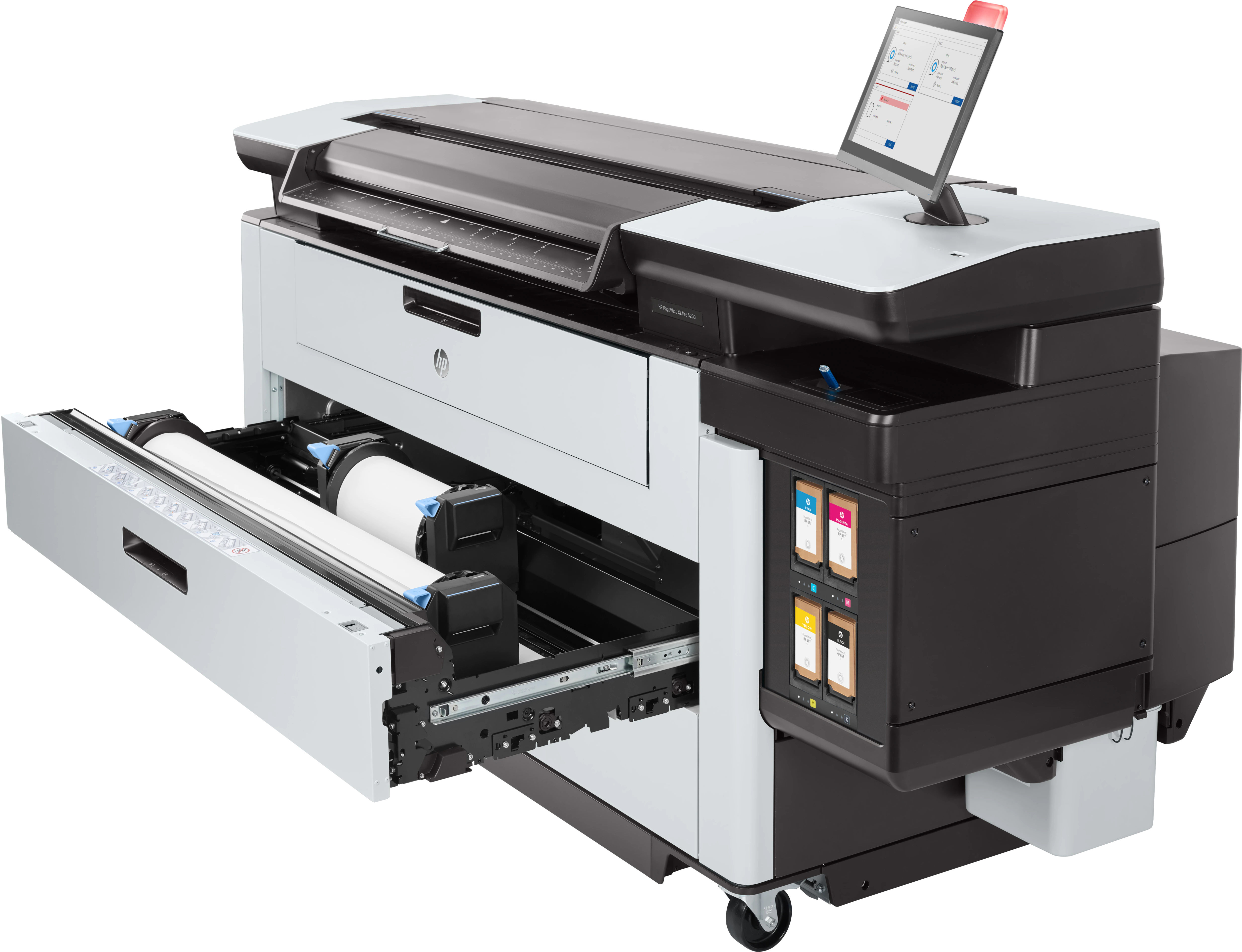 Замена ремня каретки HP PageWide XL 4200
