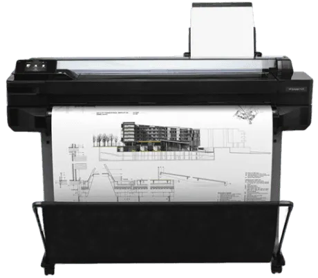 Замена ремня каретки HP DesignJet T520 ePrinter